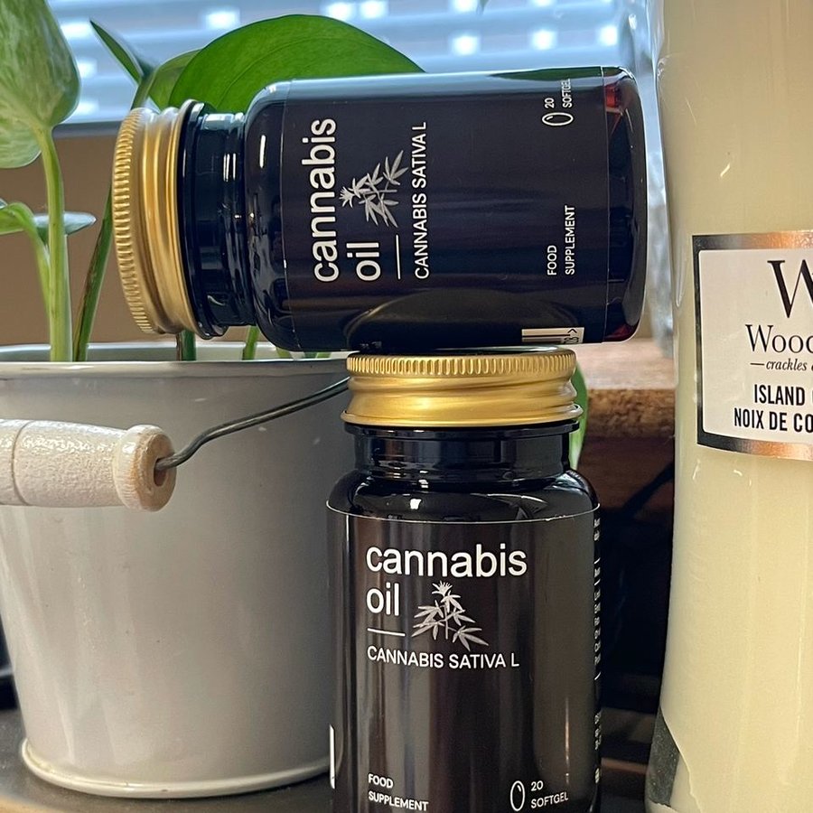Cannabis Oil – 3 tarros — sesenta perlas