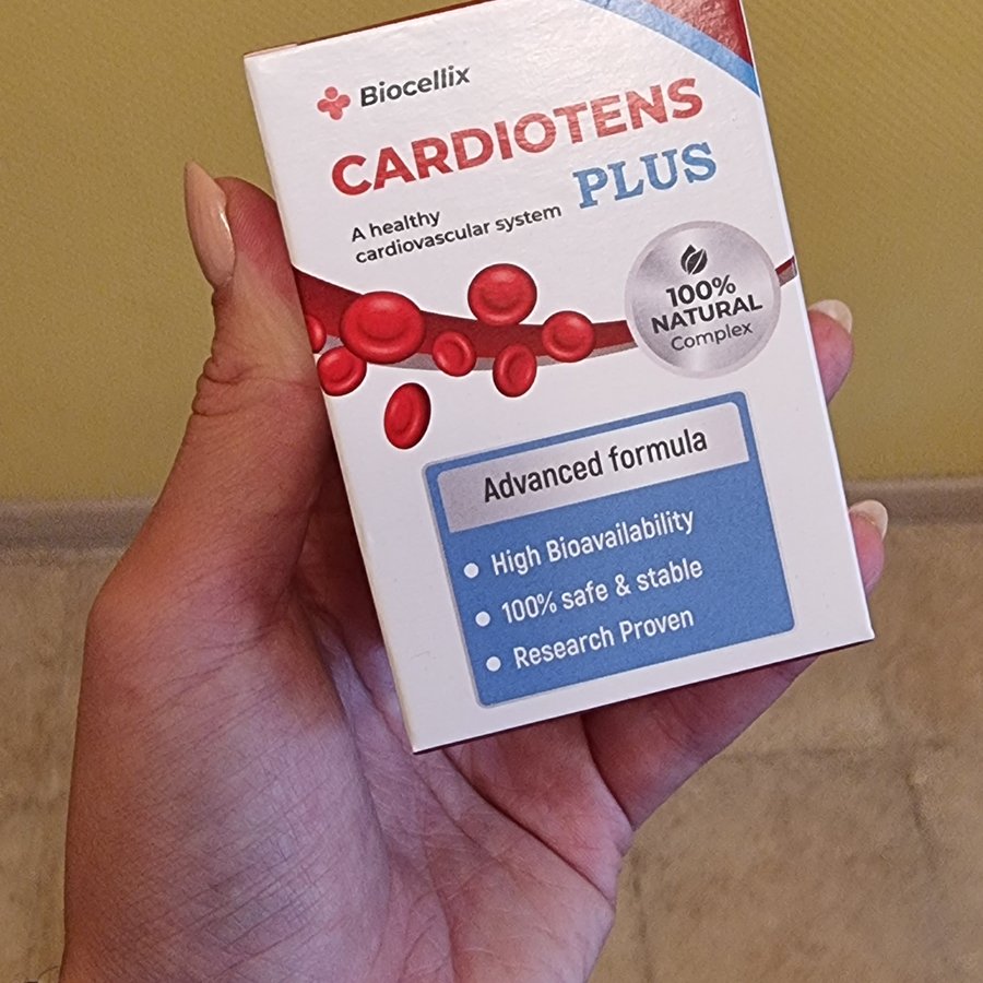 Cardiotens Plus – 3 frascos — para una temporada