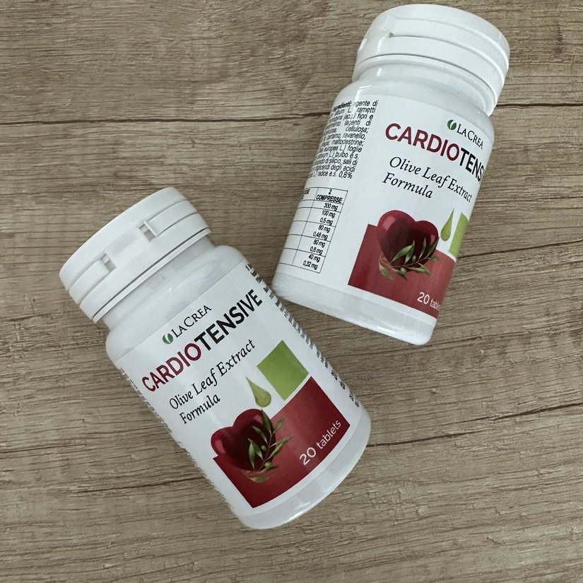 Frascos de Cardiotensive de La Crea