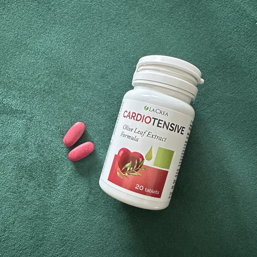 Frascos de Cardiotensive de La Crea