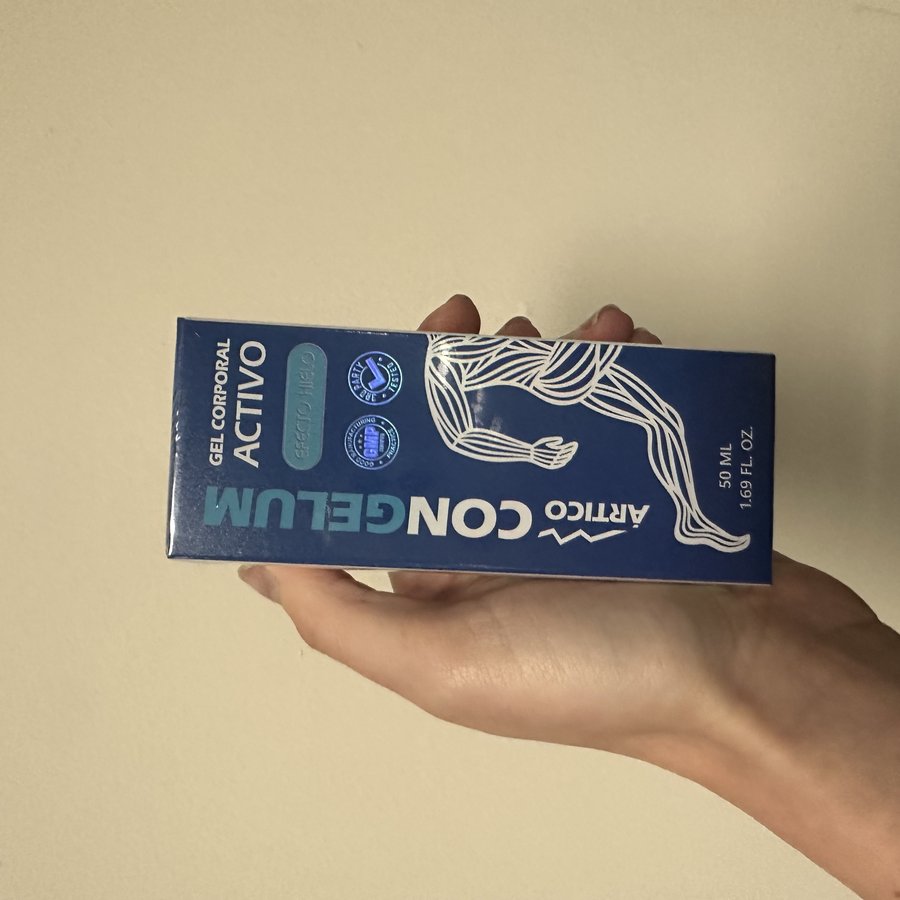 Congelum — gel corporal de efecto frío