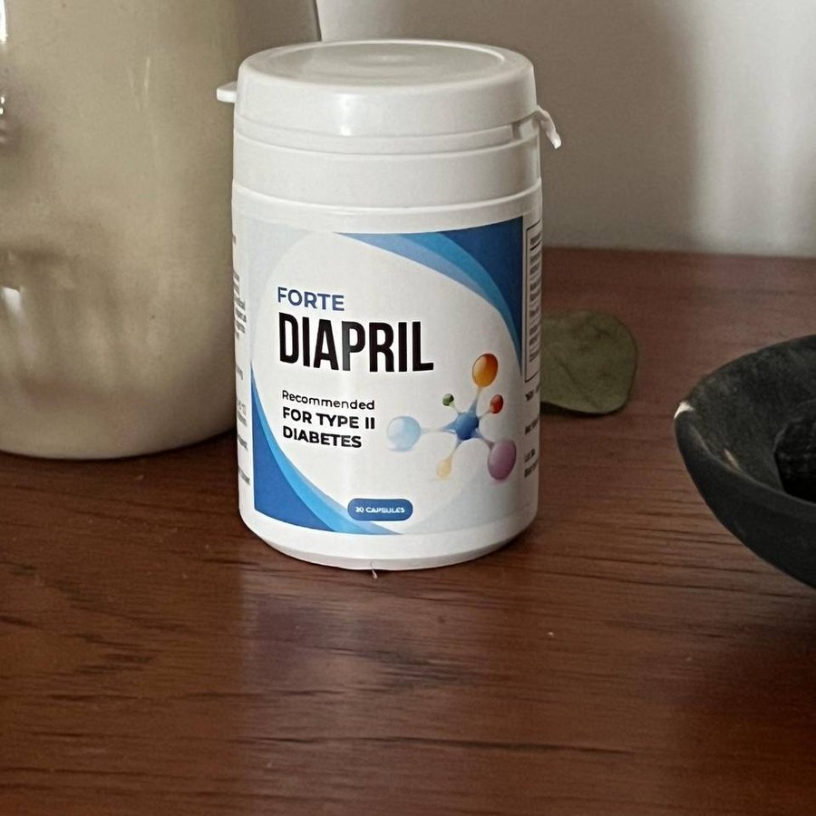 Bote y caja de Diapril