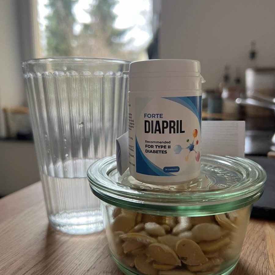 Bote y caja de Diapril