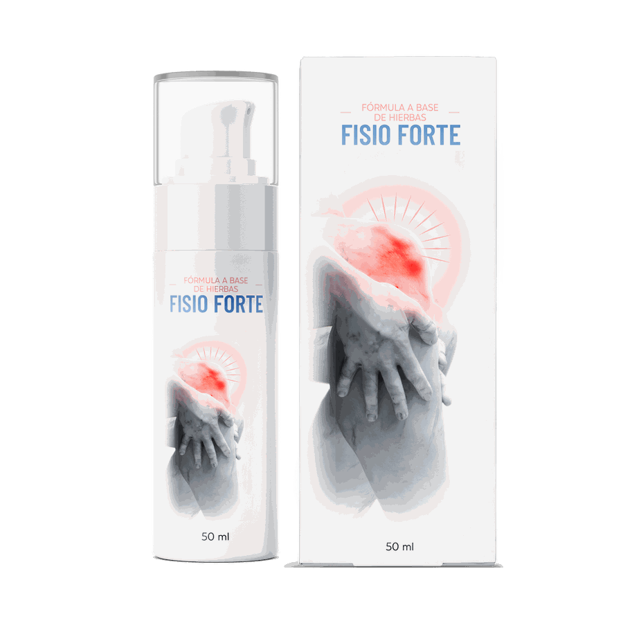 Frasco airless de Fisio Forte con su caja