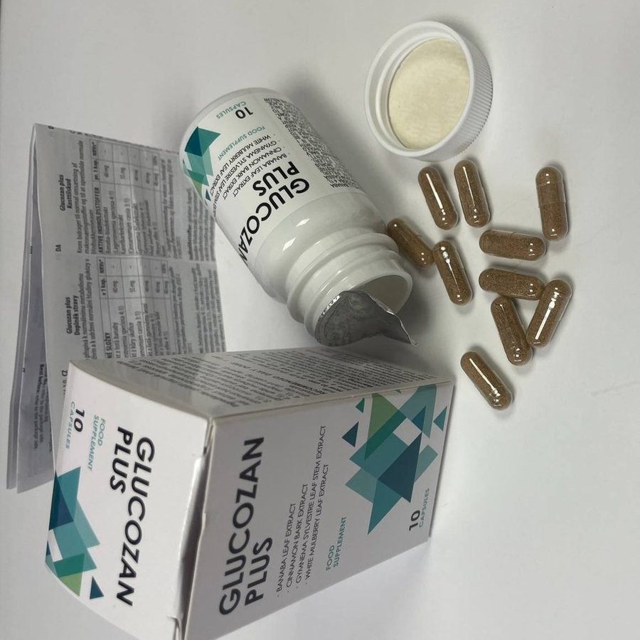 Glucozan Plus – 3 frascos — un mes completo