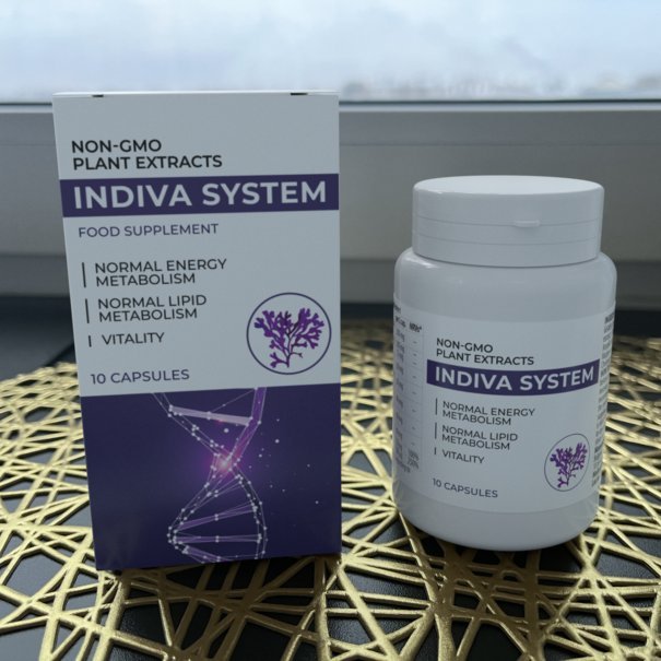 Bote y caja de Indiva System