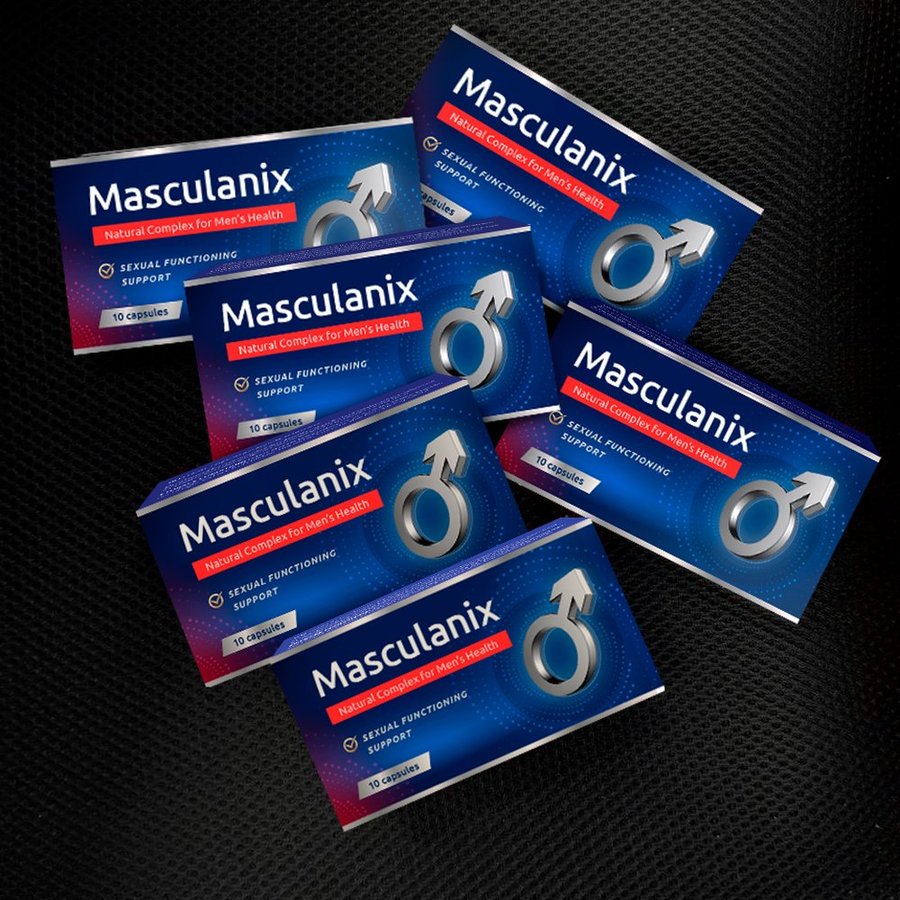 Masculanix – 3 cajas — treinta cápsulas