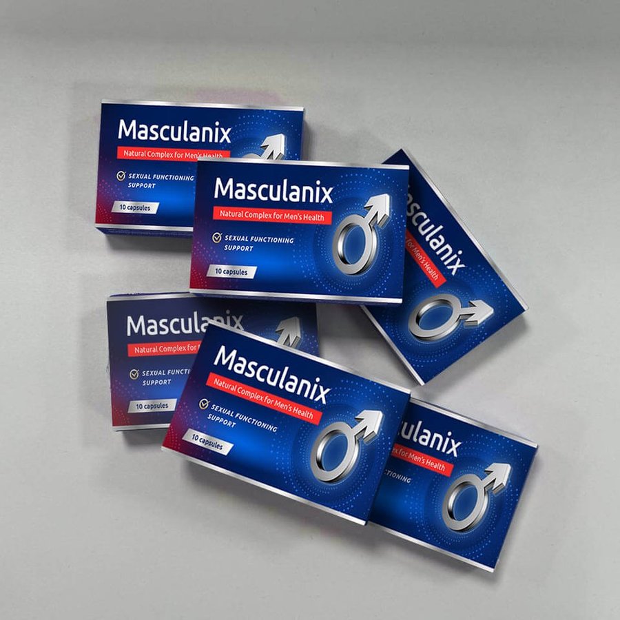 Masculanix – 5 cajas — cincuenta cápsulas