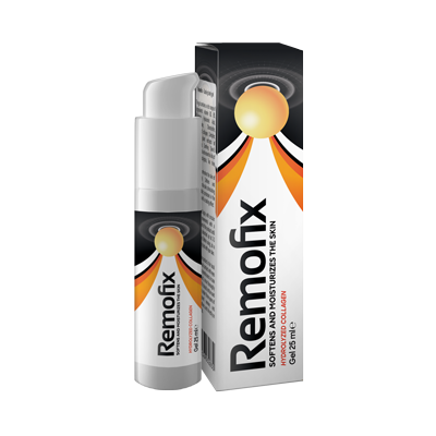 Frasco airless de Remofix con su caja