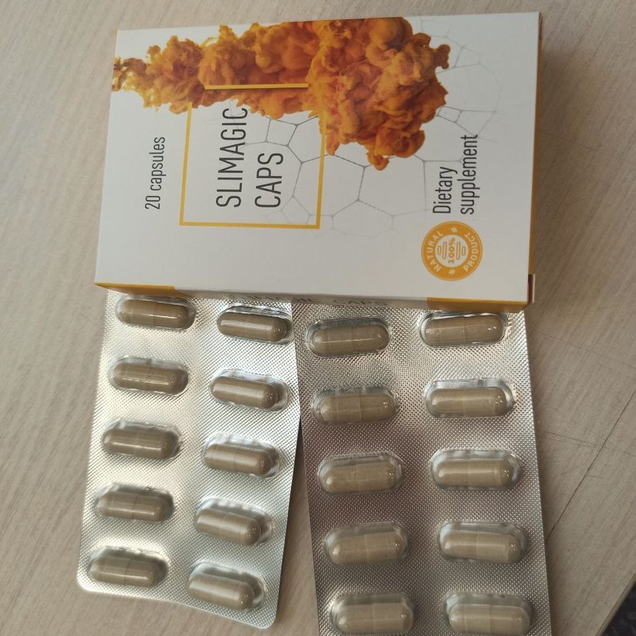 Slimagic Caps – 5 cajas — cien cápsulas
